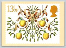 c1980 Postcard Reproduced From England Stamp Design 13 1/2p 6x4