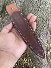 Custom Handmade Fixed blade Cow Leather Sheath / Holster / Dagger Knife picture