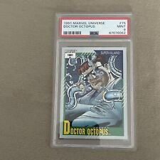 1991 Marvel Universe Doctor Octopus #75  PSA 9 picture