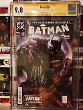 BATMAN #118 CGC 9.8 SS Signed Joshua Williamson Key 1st app Abyss DC Comic picture