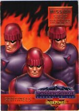 1995 X-MEN: SENTINELS: SINS OF THE FUTURE - OVERPOWER card EXCELLENT 1/7 picture