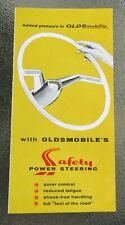 1958 OLDSMOBILE Oldsmobility Safety Power Steering Dealership Brochure CLEAN wow picture