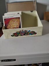 Vintage 1970's McCall's Great American Recipe Cards & Box Kitchen Nostalgia picture