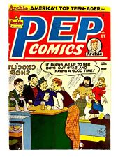 Archie PEP COMICS (1948) #67 BETTY VERONICA Golden Age VG Ships FREE picture