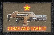 Aliens M41A Pulse Rifle Come and Take It Morale Patch Tactical Military Army picture