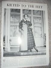 Photo article Fashion kilts and tartan 1967 ref AX2 picture