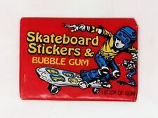 1978 1 Pack Donruss All-Pro Skateboard Trading Card Stickers Sealed picture