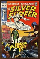 SILVER SURFER #10 GLOSSY 8.0-8.5 1969 BUSCEMA Super Deal 8.0 At A 7.5 Price picture