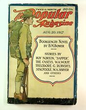 Popular Magazine Pulp Aug 20 1917 Vol. 45 #5 VG picture