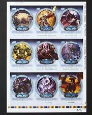 2023 Wrath of the Lich King Uncut Sheet Ice Thorn Achievement 3/5 #1-9 #1 6kv picture