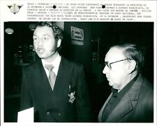 Jean Pierre Coopman and his manager Karel de Jager - Vintage Photograph 3439628 picture