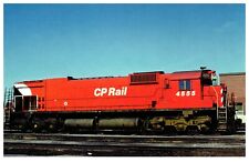 Canadian Pacific M630 Train # 4555 with Action Red Paint at Cote Railroad picture