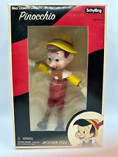 Vintage Pinocchio Walt Disney Authentic Schylling Wooden Doll Pinocchio NEW picture