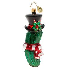 Christopher Radko *NEW* THE CHRISTMAS PICKLE Christmas Ornament 1020523 picture