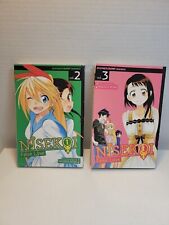 Nisekoi False Love 2 & 3 Manga English - Comedy Romance Shonen Jump - Viz Media  picture