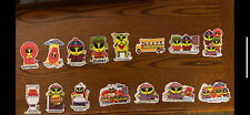RARE Set Of 15 Vintage South Mars Alien South Park Vending Machine Stickers New. picture