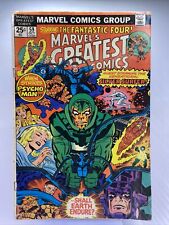 Marvel's Greatest Comics Fantastic Four #59 Psycho Man Silver Surfer 1975 02468 picture