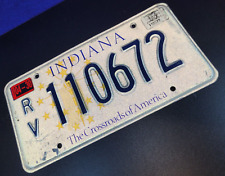 2003 Indiana RV License Plate # 110672 picture