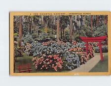 Postcard The Oriental Gardens Jacksonville Florida USA picture