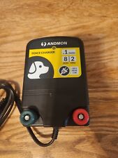 Andmon 0.12 Joule Electric Fense Charger 2 Mile 8 Acres Low Impedance AC Outlet picture