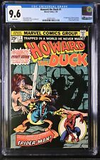HOWARD THE DUCK #1 - CGC 9.6 WP - NM+ 1ST BEVERLY SWITZLER picture