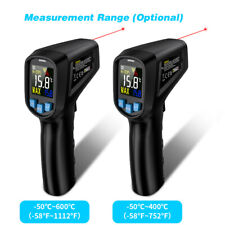 MESTEK Non-Contact Digital LCD Infrared Industrial Thermometer Gun IR Pyrometer picture