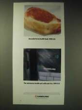 1989 Samsung Microwave Ad - Revealed to be health food. 2010 A.D. picture