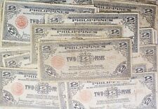 (1) 1942 Philippines ~ Mindanao 2 Pesos ~ WWII Emergency Currency ~ VG/F ~ M12 picture
