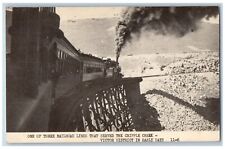 c1910 Three Railroad Lines Served Cripple Creek Victor District Early Postcard picture