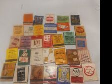 Vintage Matchbooks Covers Only Lot of 30 Random Pulled Assorted Advertising picture