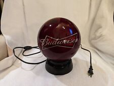 Vintage Budweiser Bowling ball lamp RARE Bowling lamp picture