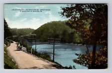 Bedford PA-Pennsylvania, Lincoln Highway And Raystown, Vintage c1910 Postcard picture