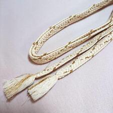 Kimono Obijime  White Gold Kimono Accessories picture