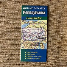 Rand McNally Pennsylvania Easy Finder Map Plastic picture