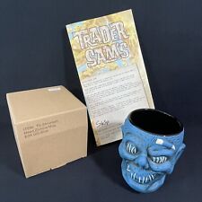 Disney World Trader Sams  BLUE Zombie Head 4th Ed Tiki Mug picture