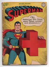 Superman #34 (DC, May-June 1945) Classic Golden Age Superman Cover | PR 0.5 picture