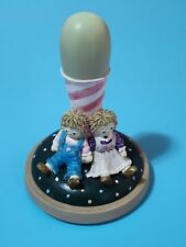 Vintage Raggedy Ann & Andy Brown Bag Cookie Art Press Stamp 1998 #36 B3 picture