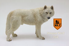 Realistic Grassland Wolf  Life Like Figurine Statue Home/Garder NEW RR10 picture