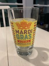 Pappadeaux Seafood Kitchen Mardi Gras 2018 Drinking Glass~NICE picture