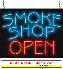 Smoke Shop Open Neon Sign | Jantec | 30