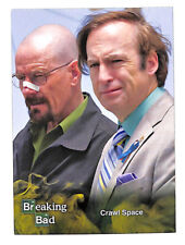 2014 Cryptozoic Breaking Bad #83 Walter White & Saul Goodman Crawl Space Card picture