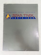 1993 Star Trek Eath Tour Program Folder With Photos MINT VINTAGE ORIGINAL picture