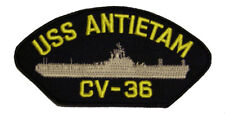 USS ANTIETAM CV-36 PATCH USN NAVY SHIP ESSEX CLASS AIRCRAFT CARRIER picture