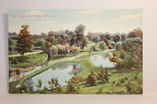 Postcard Twin Lakes South Park Quincy IL V18 picture