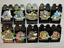 Disneyland DLR 50th Anniversary Retro Pin Set Lot Of 10 Shag Disney 2005 Rare picture