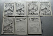 1935 Railway Post Office magazine (5 issues) + Railway Mail Convention Booklets picture