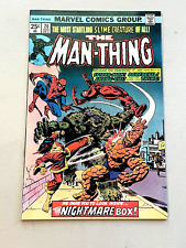 The Man-Thing #20 (Marvel 1975) VF/NM Nightmare Box, Spiderman, Daredevil, Thing picture