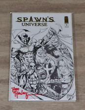 SPAWN'S UNIVERSE #1  Signed by TODD McFARLANE Autographed picture
