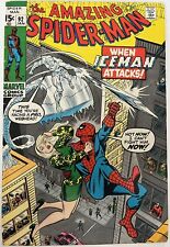 Amazing Spider-Man #92 (1971) FN- KEY 1st Battle John Romita Gil Kane Stan Lee picture