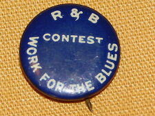 VINTAGE R & B CONTEST WORK FOR THE BLUES COOK PUBLISHING ELGIN NY PIN picture